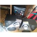 PHILIPS 2+1 TEYİP HOPARLÖR AUX GİRİŞ VE RADYO VAR